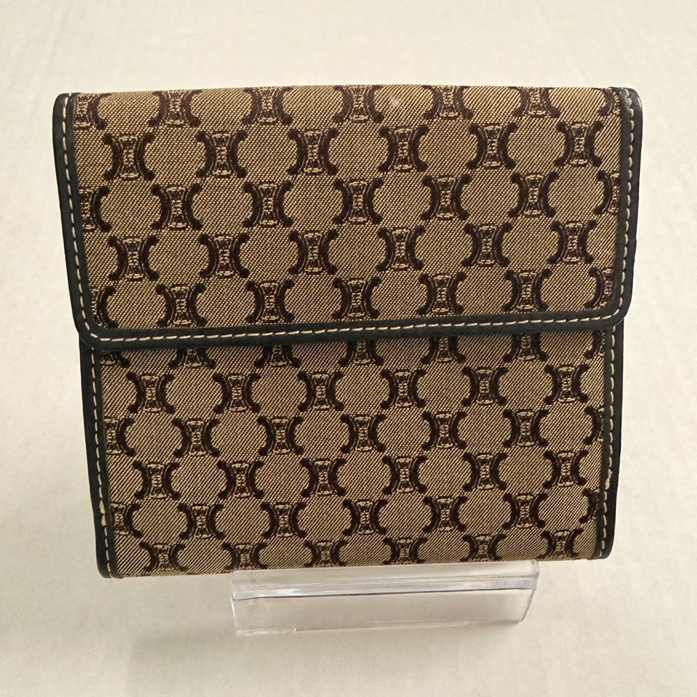 Celine Vintage Macadam Bi-Fold Wallet